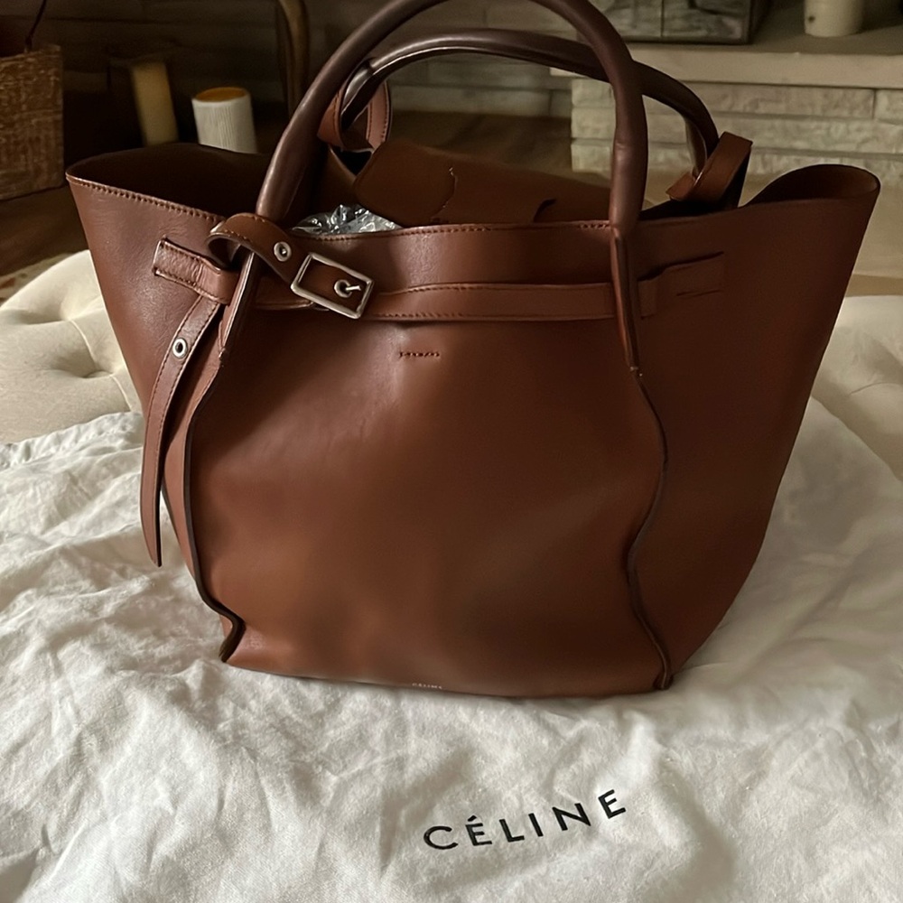 Celine big small bag in brown